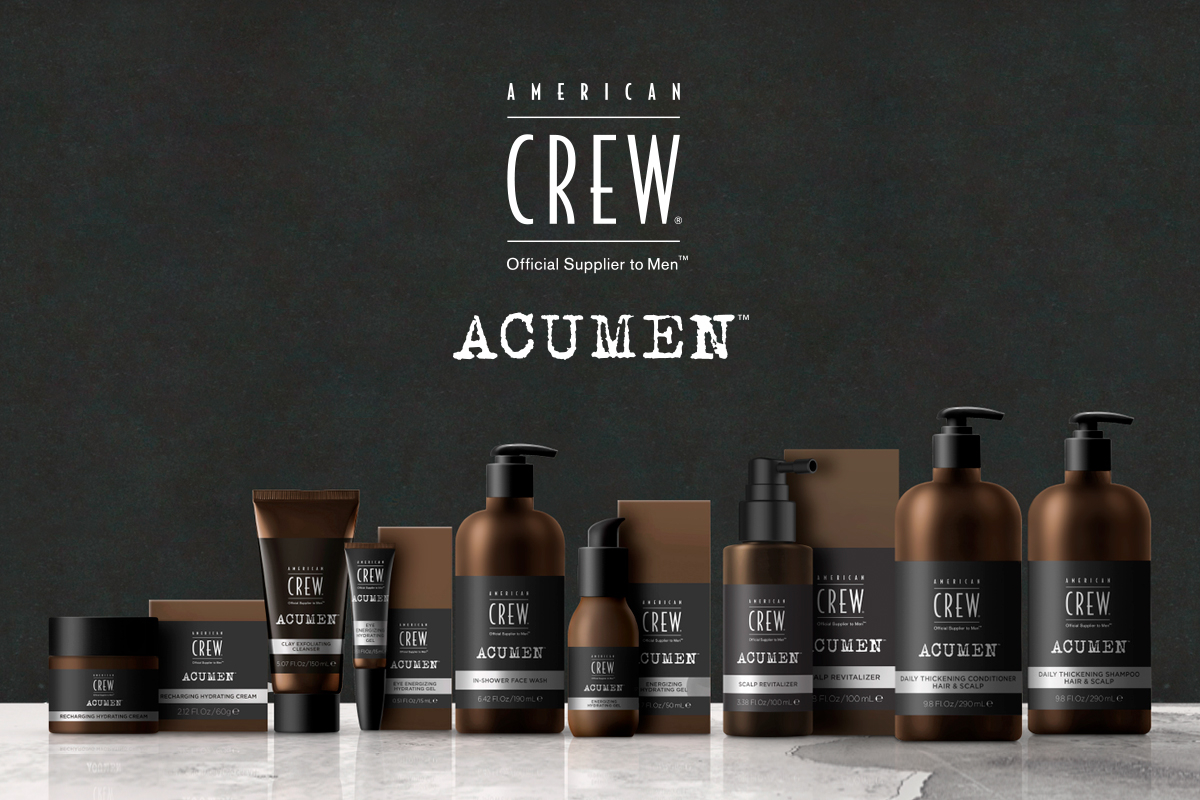 Acumen product line from the American Crew brand