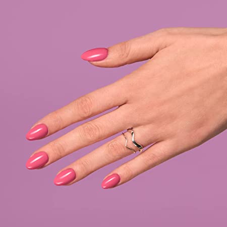 A mauve rose nail polish