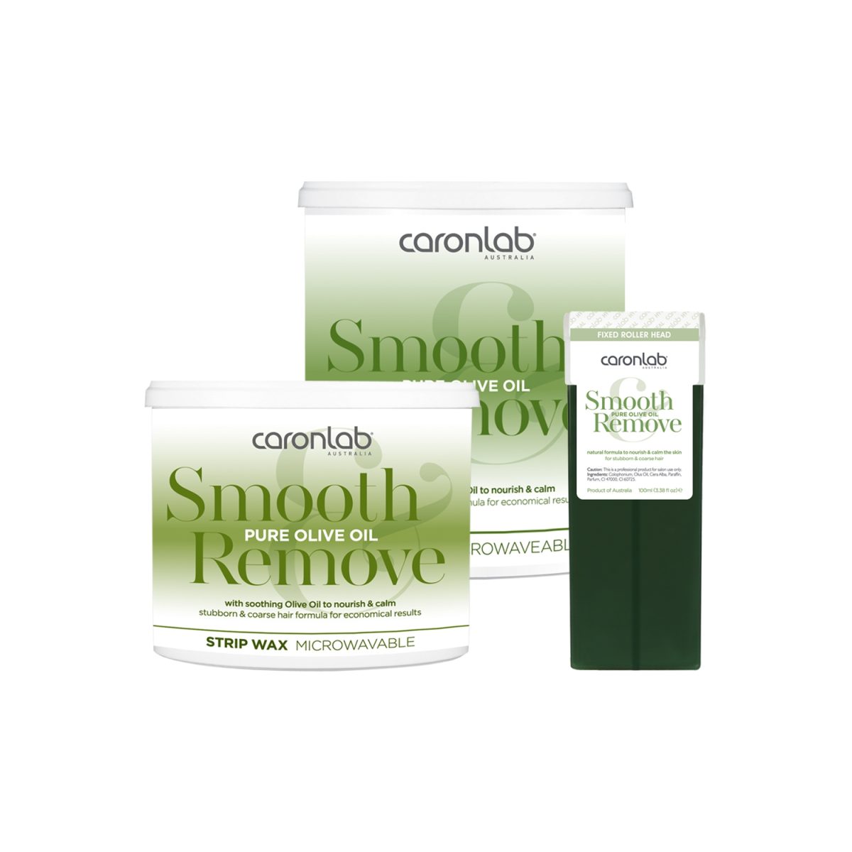 Smooth & Remove Waxes line from Caronlab