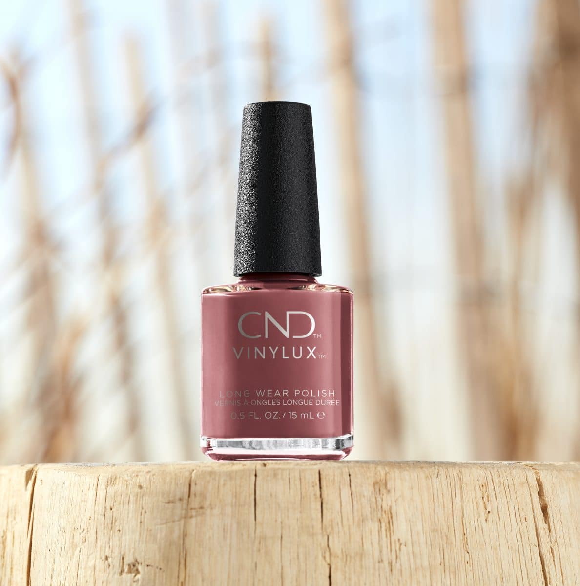Wooded Bliss nail polish shade from Wild Romantics - CND fall 2021 collection