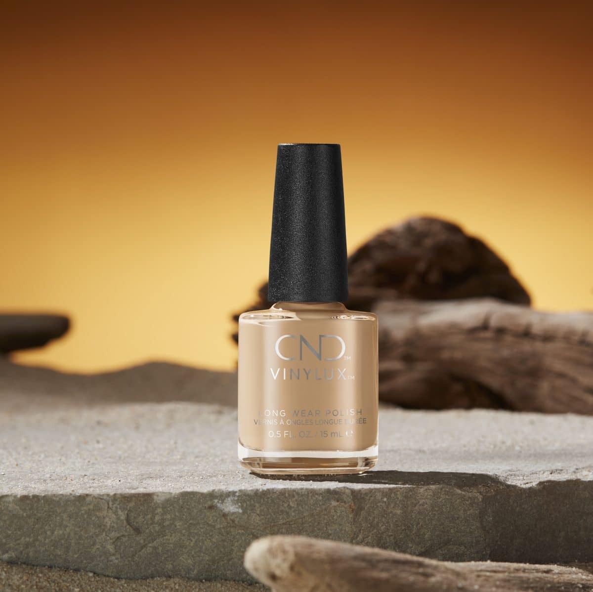 Wrapped in Linen nail polish shade from Wild Romantics - CND fall 2021 collection