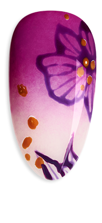 Keepsake nail design inspired by Wild Romantics collection shades