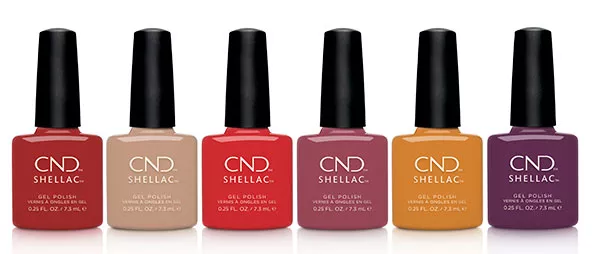 Wild Romantics from CND Fall 2021 Collection, Shellac formula