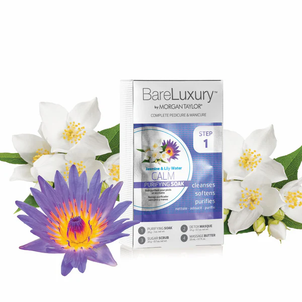 BareLuxury CALM Product in the Jasmine & Lily Water fragrance