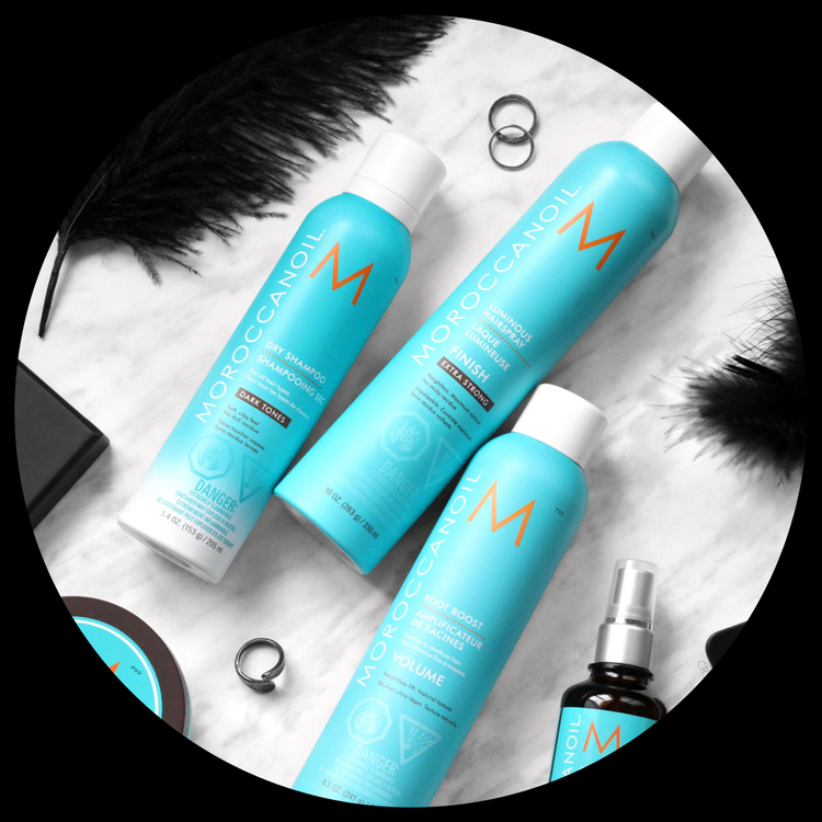 The Moroccanoil's styling and finishing products from the Hair Styling & Finishing collection