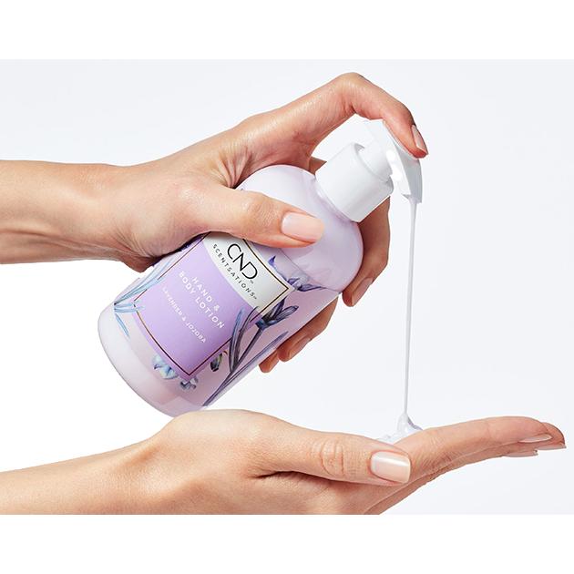 Lavender & Jojoba from CND Scentsations Lotion collection