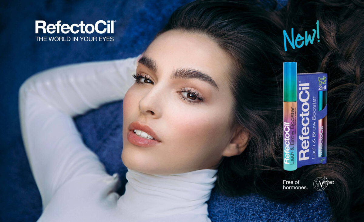 Refectocil eyebrow products.