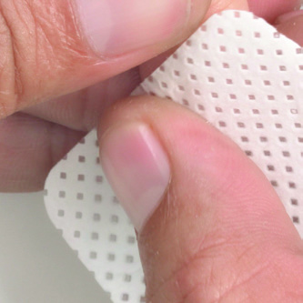 Second step of the applying technique for the Soft Gel Neutral Tips, cleanse the client's nails
