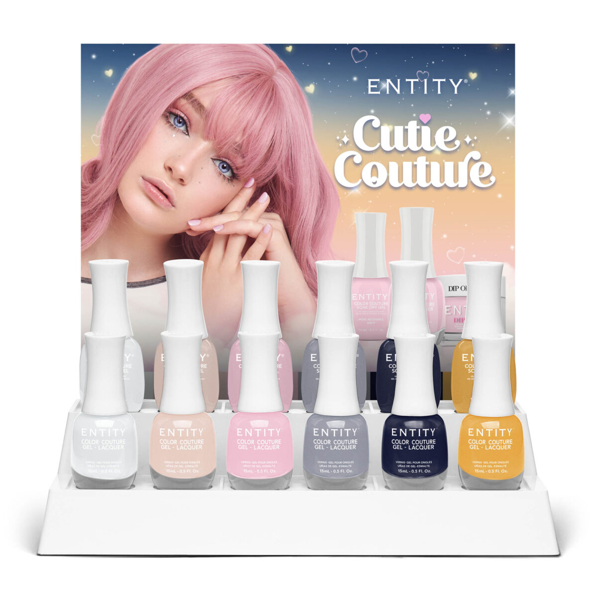 Entity Gel & Lacquer Cutie Couture Mixed 12Pcs.