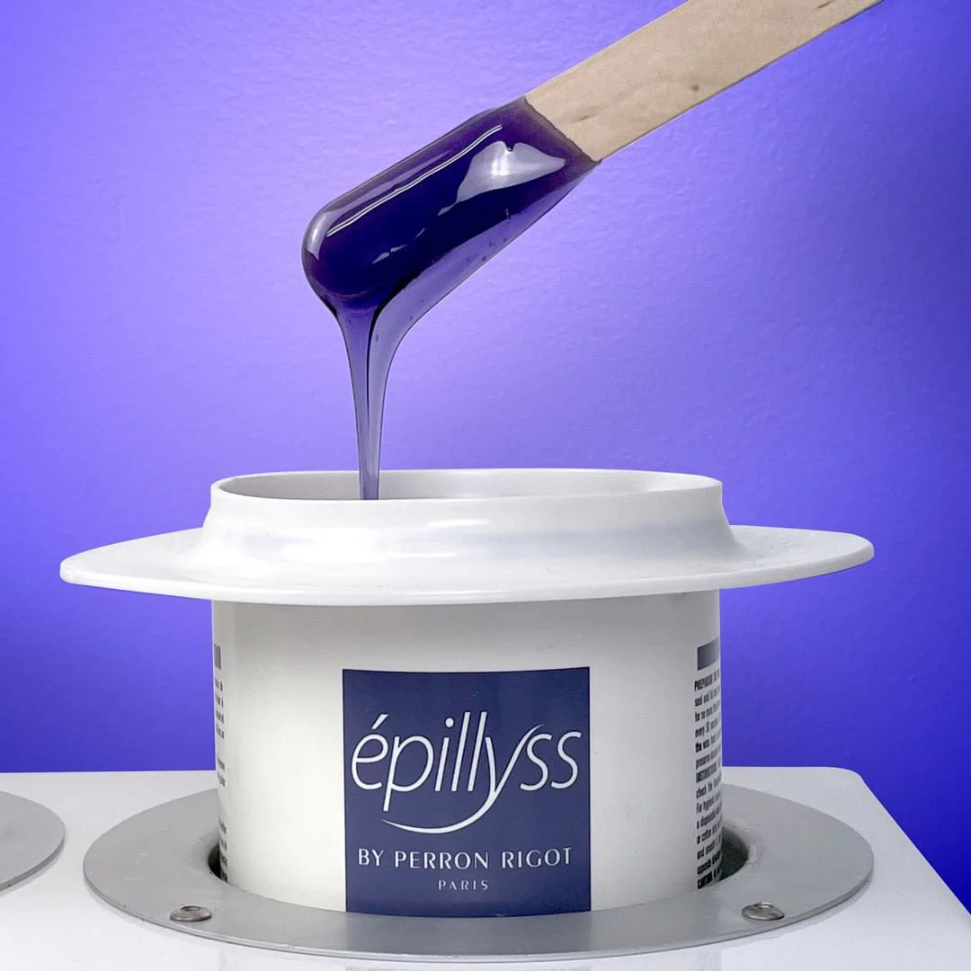 Epillyss wax on the heater