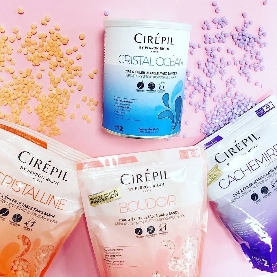 Cirepil waxing, hard wax, soft wax, suger wax