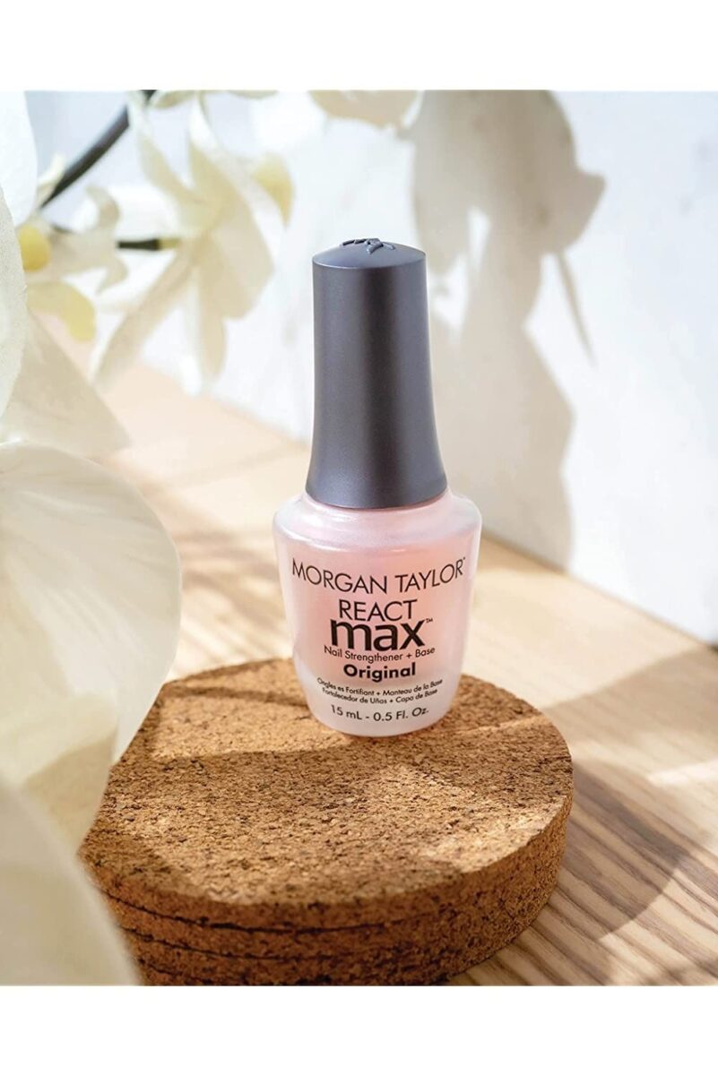 Morgan Taylor three REACTmax™ 2-in-1 Nail Strengthener Base Coats