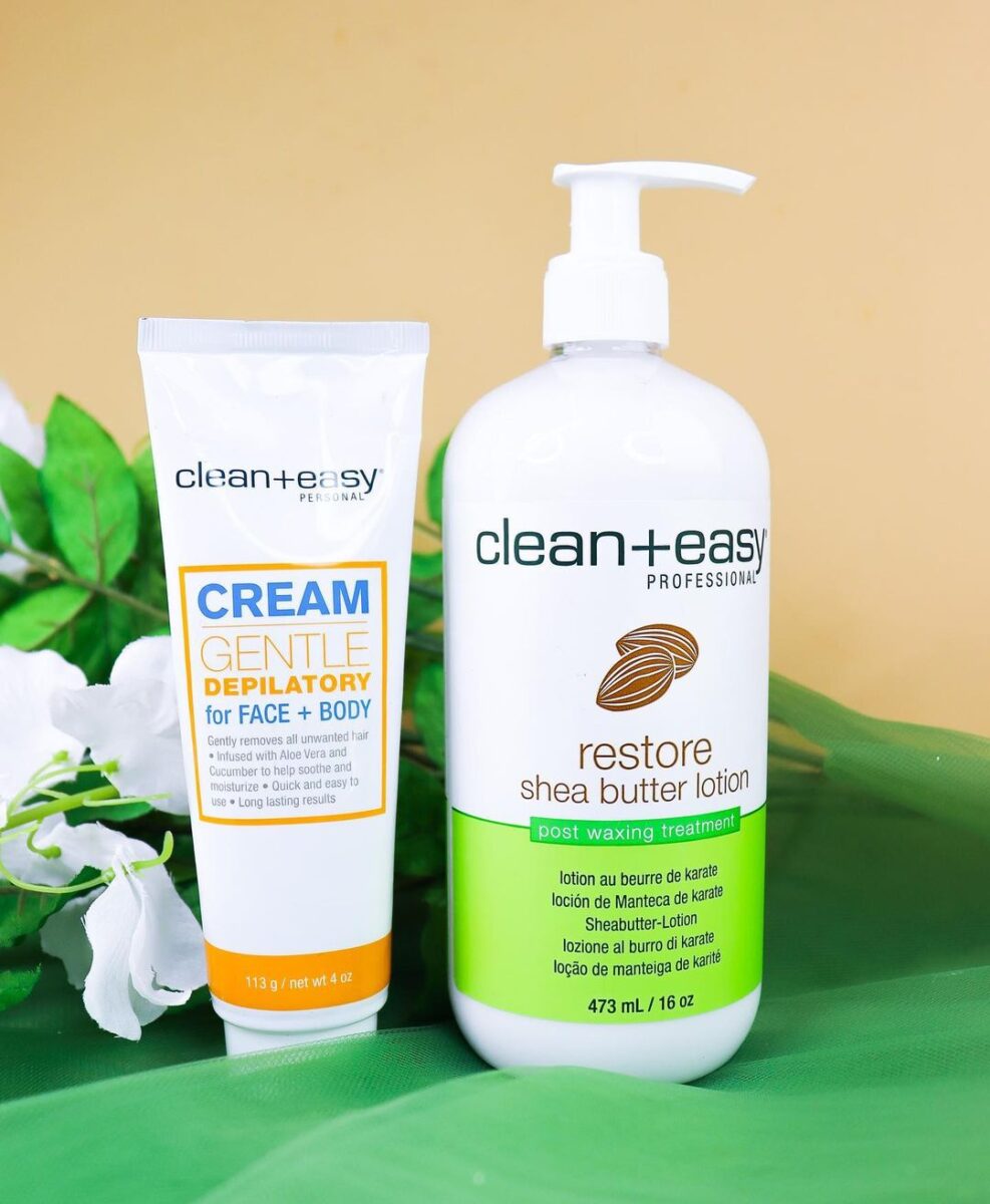 Clean & Easy, Depilatory products for face and body