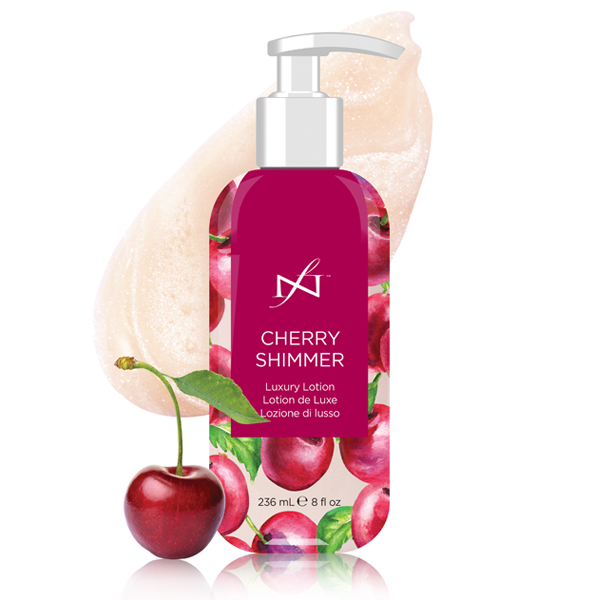 Cherry Shimmer Luxury Lotion from Famous Names