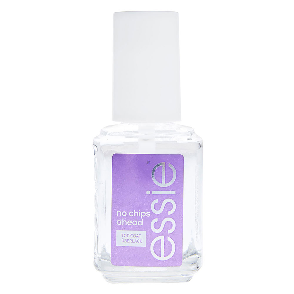 Anti-Chip Top Coat bottle from Essie. No chips a head top coat