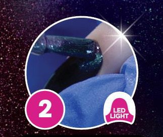 Entity Halo Cat-Eye. pply a second coat of Two Tone Gel and hold the magnet over the top to create the desired design.