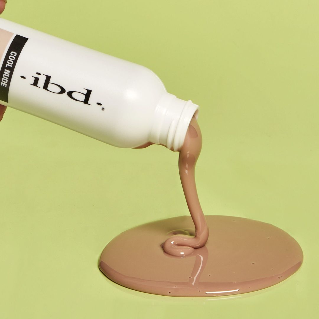 The IBD Dual Builder Gel in the Warm Nude shade