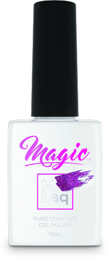 Muted Magenta bottle showcasing the shade from the new Magic Gel Fall 2024 Golden Season Collection.
