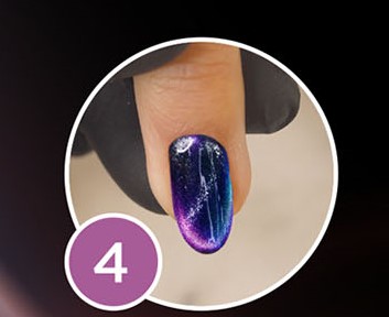 Gelish gel fourth application step