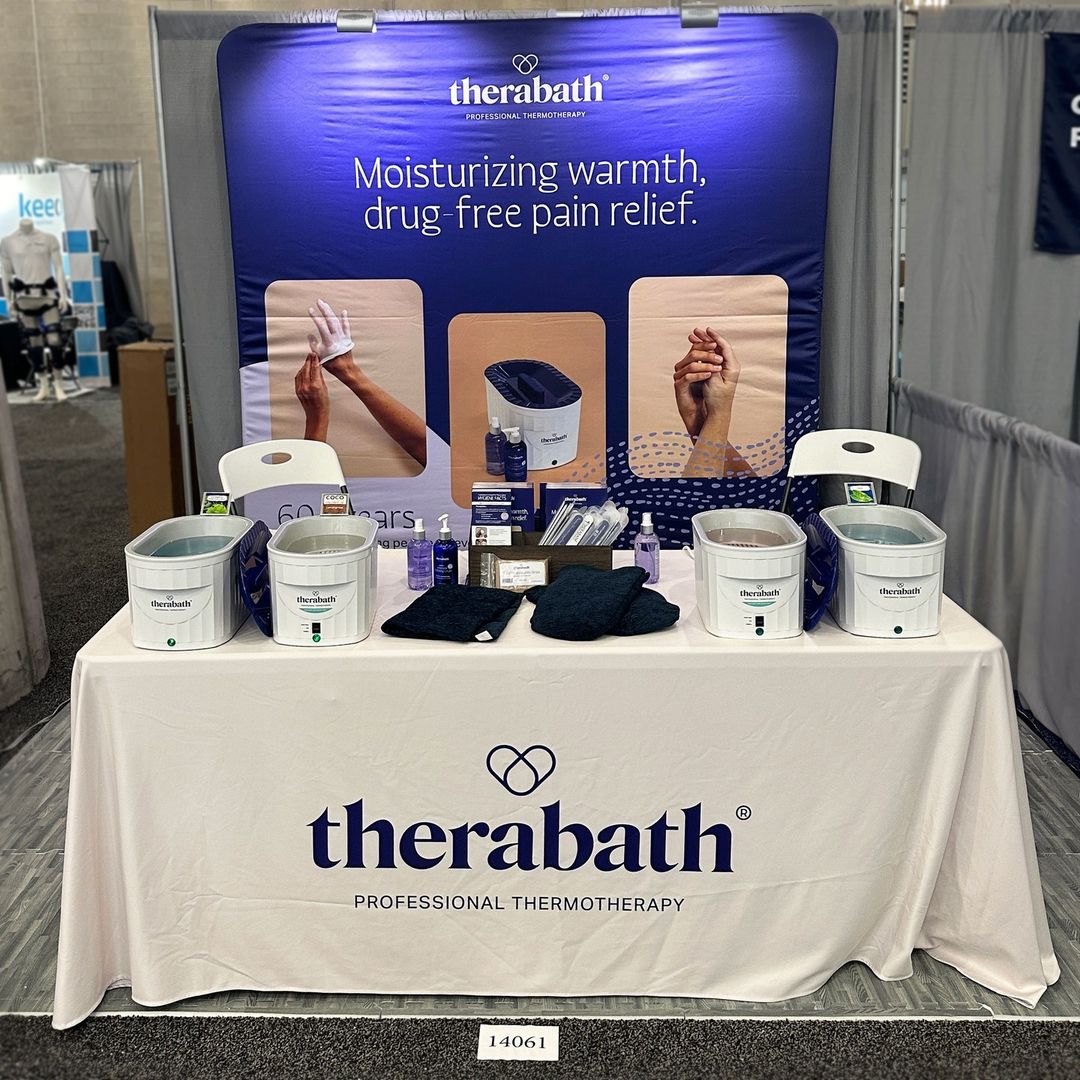 Therabrath Services. Therabath products. Moisturizing warmth, drug-free pain felief.
