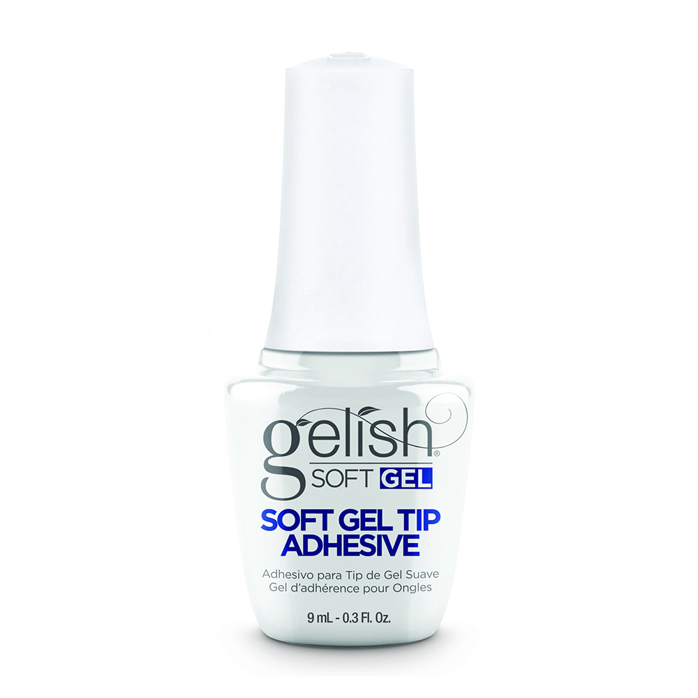 Gelish Soft Gel Tip Adhesive. Nail Bonding Product