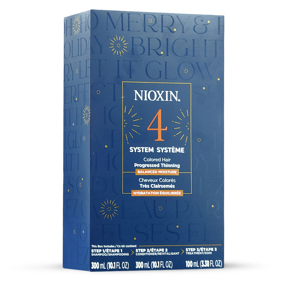Nioxin4 Colored Hair Progressed Thinning B/M Kit
