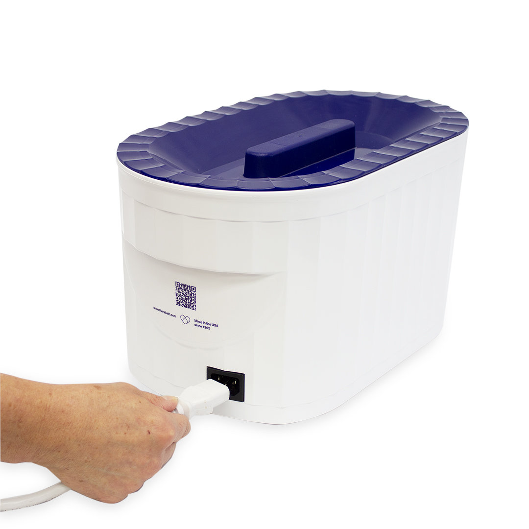Therabath IEC Receptacle Cord. Hospital grade power cord. Fits current TB6 or TB9 110v models of Therabath unit. Color may be white, black or gray.
