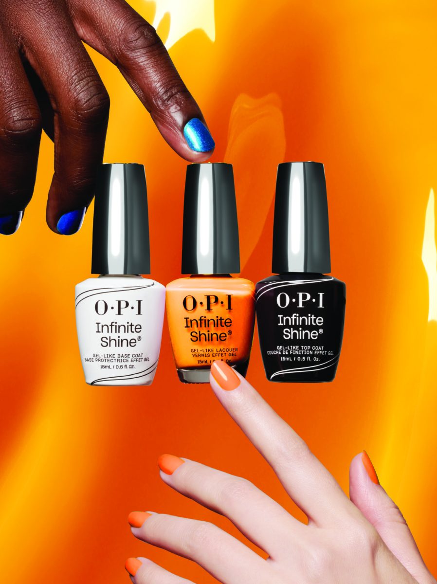 OPI Infinite Shine nail polish bottles