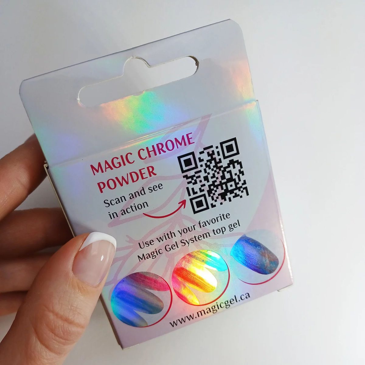 Magic Chrome Powder #1 for nails