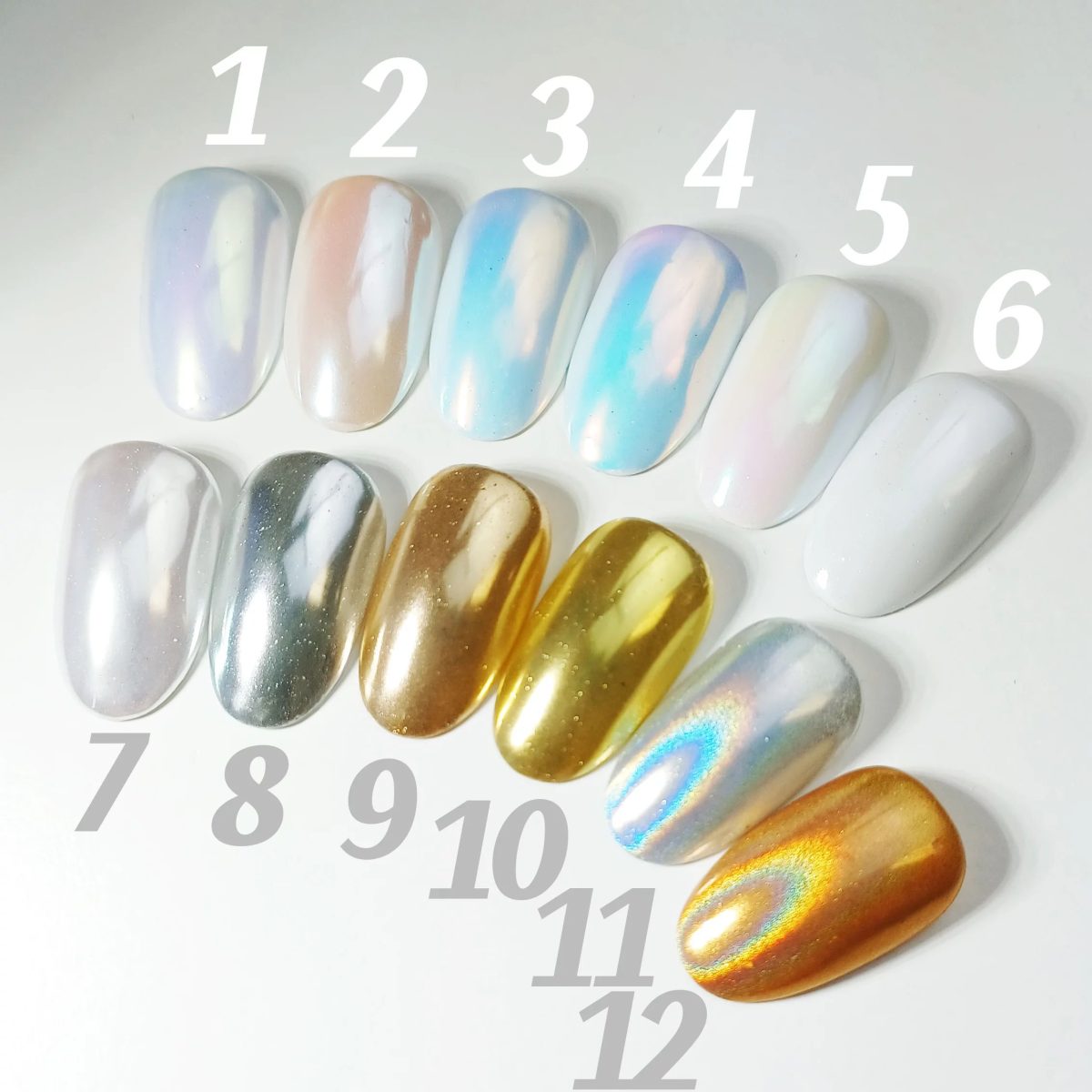 Magic Chrome Powder shades
