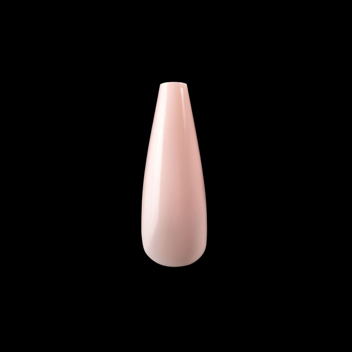 Apres Neutrals Gel-X Legend Sculpted Tapered Coffin XLong. Tapered Coffin nail shape.