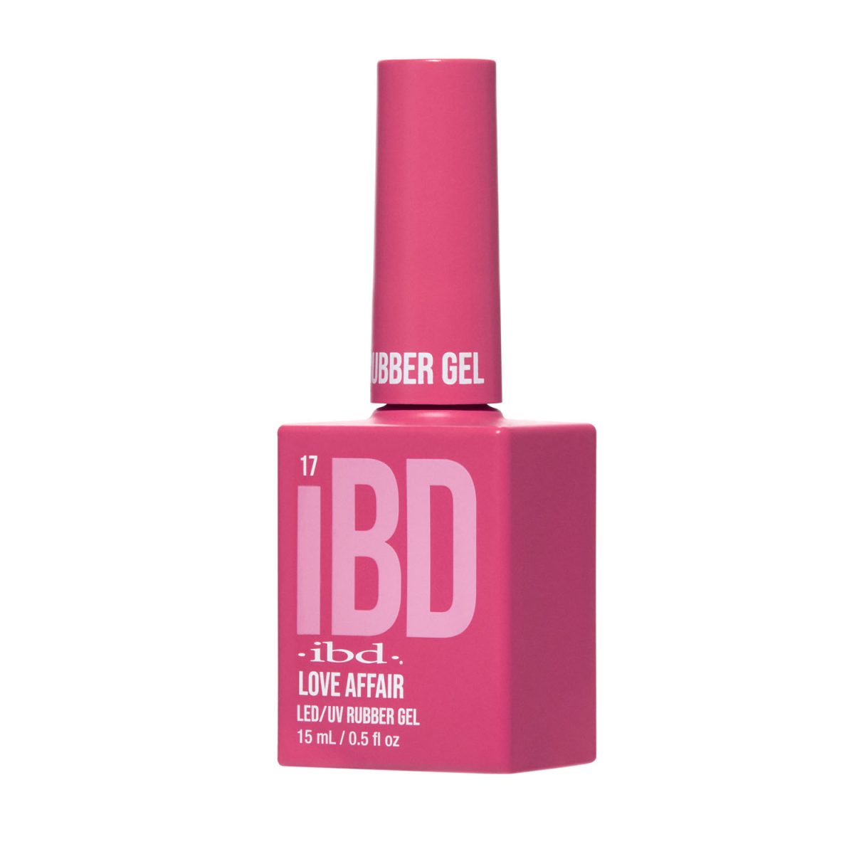IBD LED/UV Rubber Gel 0.5 oz - Love Affair. IBD RUBBER GEL COLOR