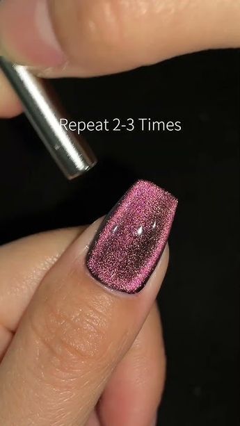 Trending Easy Cat Eye Nail Design Tutorial