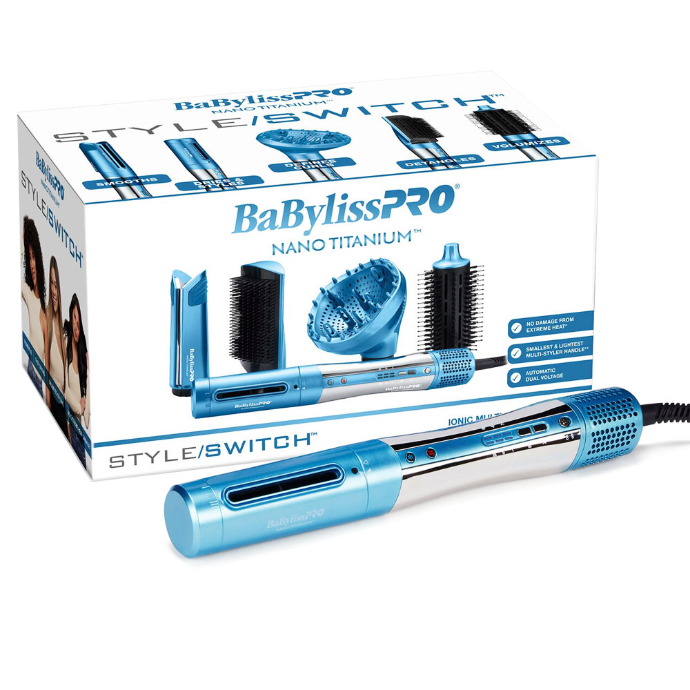 BaBylissPRO High-Speed Ionic Multi-Styler & Dryer packaging.