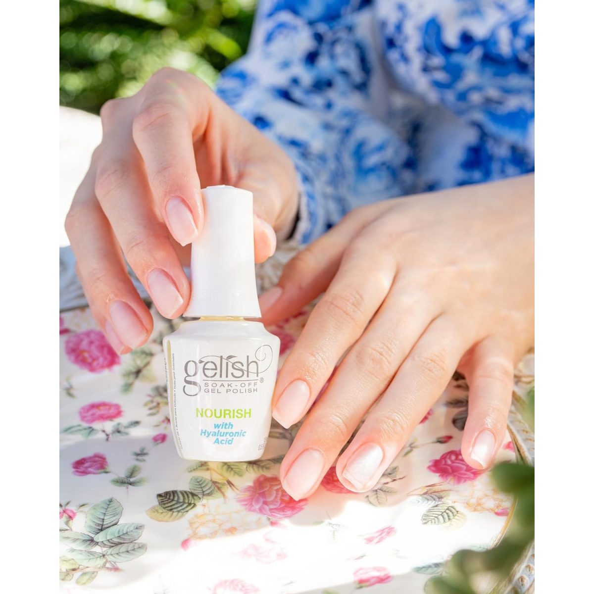 Gelish Hyaluronic Acid Nourish Cuticle Oil. nail treatment. nail care.