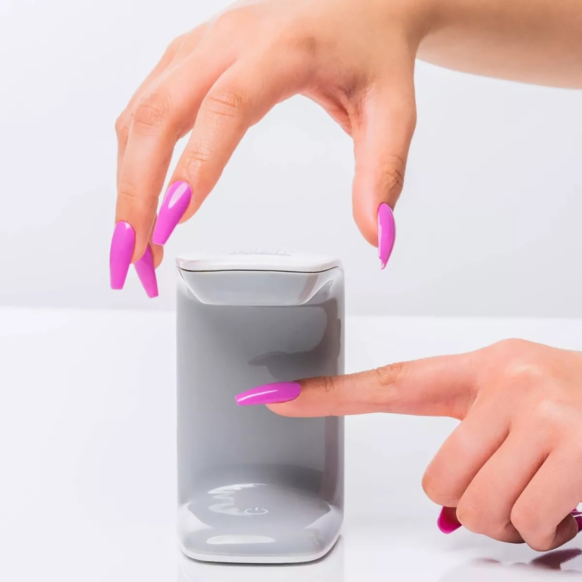 Gelish Touch Mini Led Light With USB Cord Portable usage.