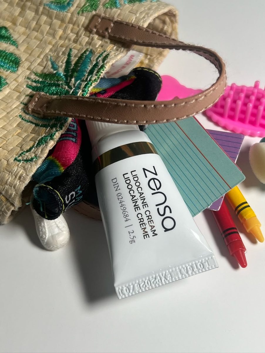 ZENSA NUMBING CREAM - 2.5G
Formulated for painful procedures like waxing, microblading, injections, and more. A bag and beauty tools.