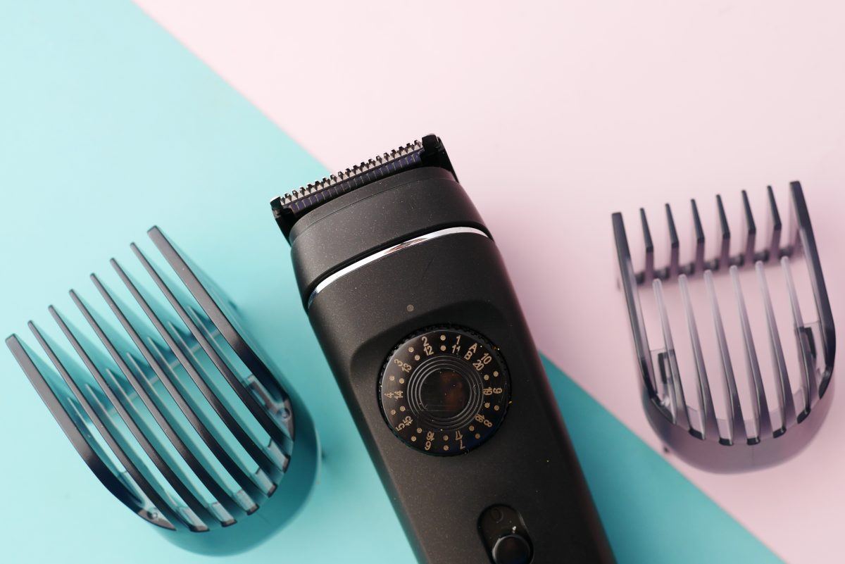 hair-clipper on close background close up .
