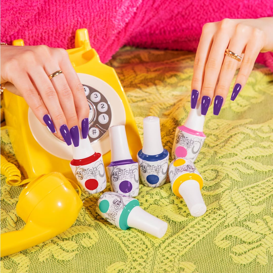 Gelish summer 2025 shades! Let’s Roll