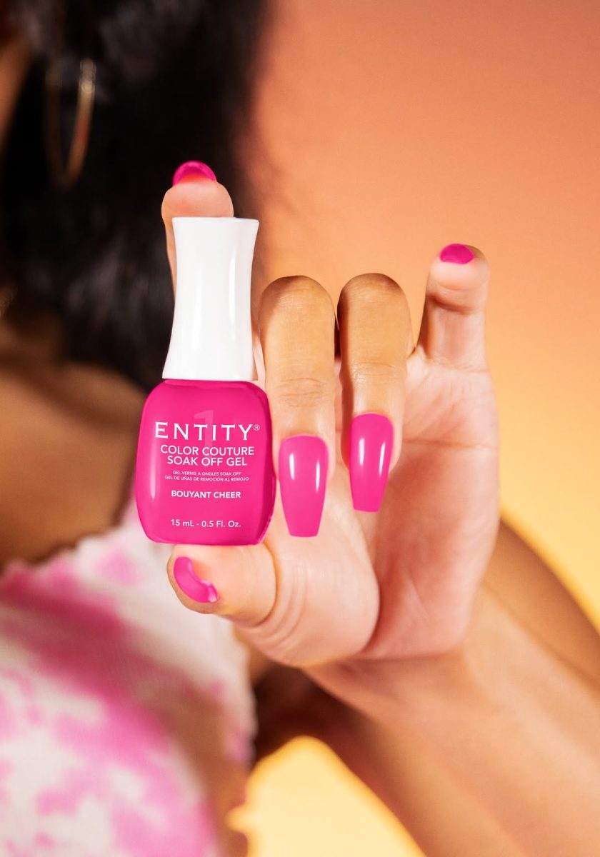 Give ’em Buoyant Cheer 💖 This hot pink crème is pure happiness in a bottle from Entity summer collection