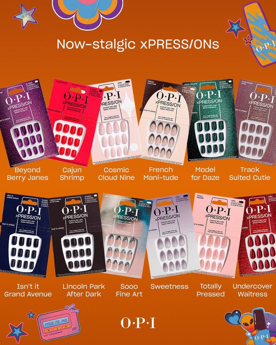 What's Your Mani-tude collection. Xpress On Tips, fall 2025