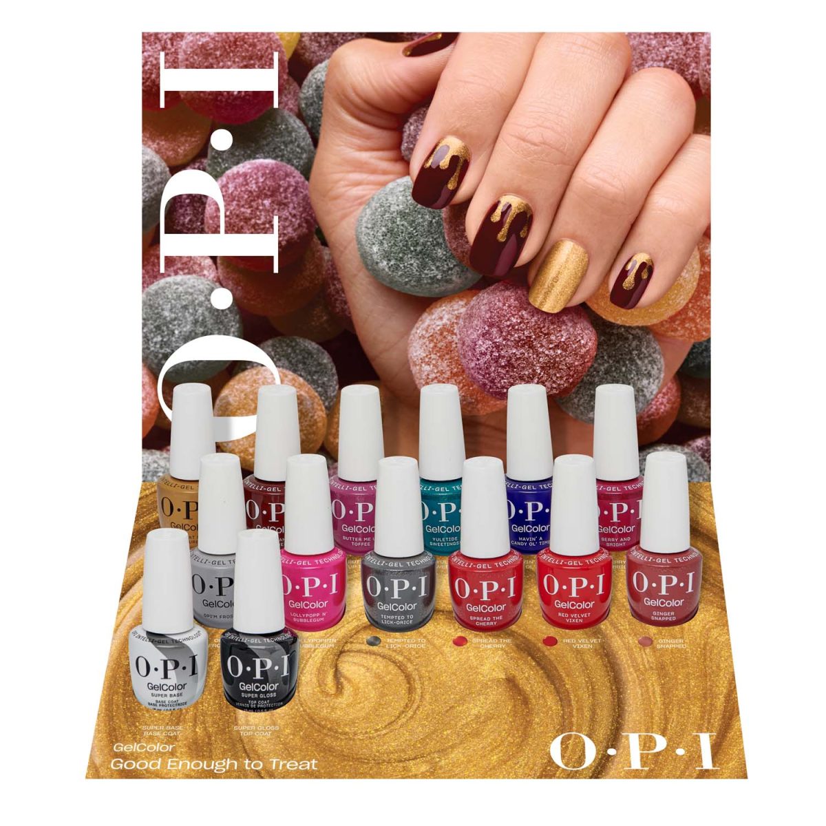OPI Winter 2025 Good Enough to Treat GelColor – Limited Edition Holiday Nail Collection