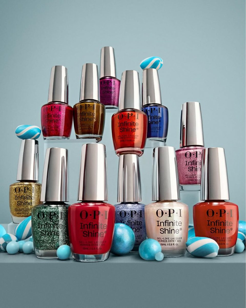 OPI Infinite Shine Winter 2025 collection.