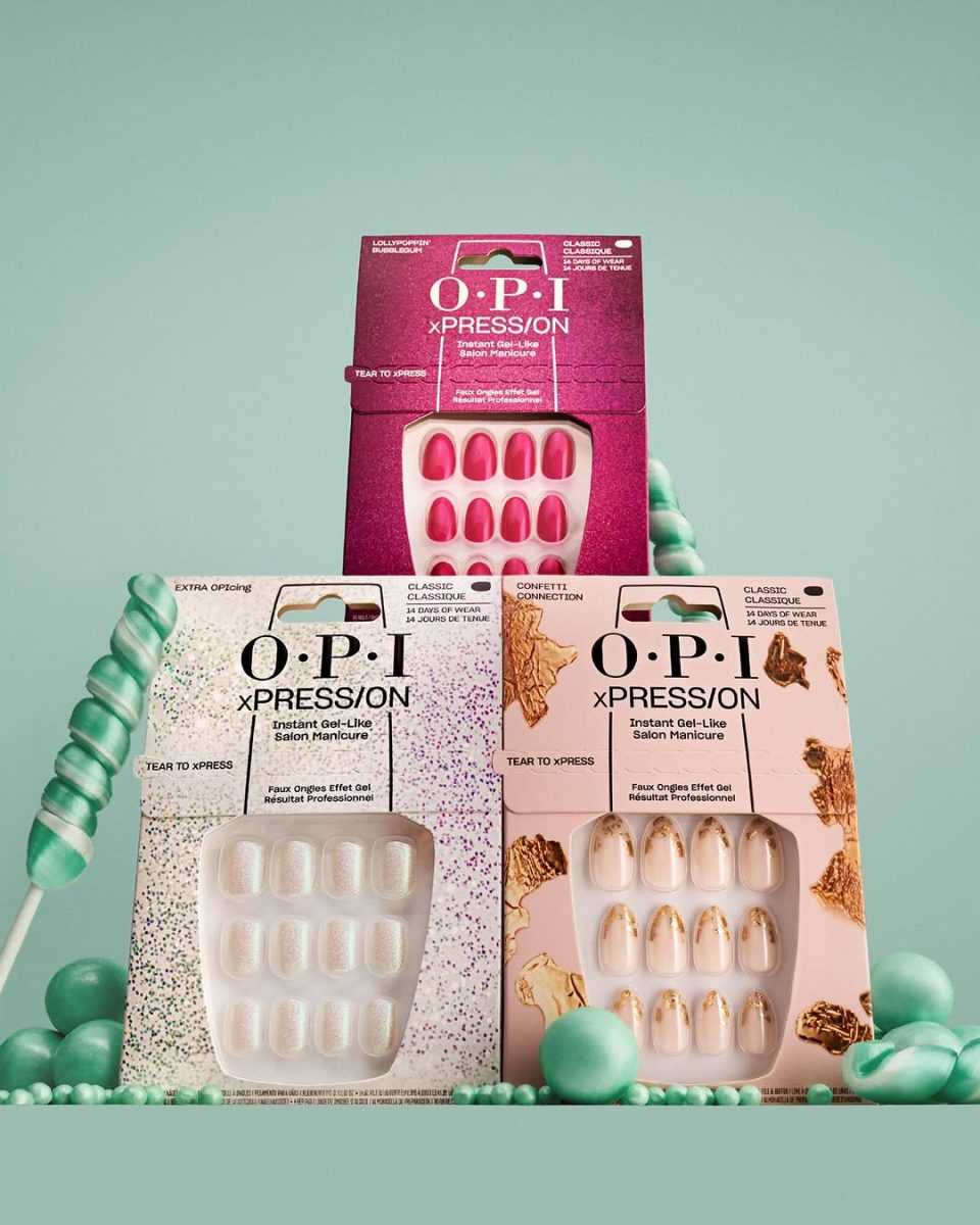 OPI xPRESSON Press-Ons tips from OPI Winter 2025 collection.