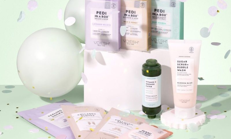 Voesh Pedi in a Box pedicure kits.